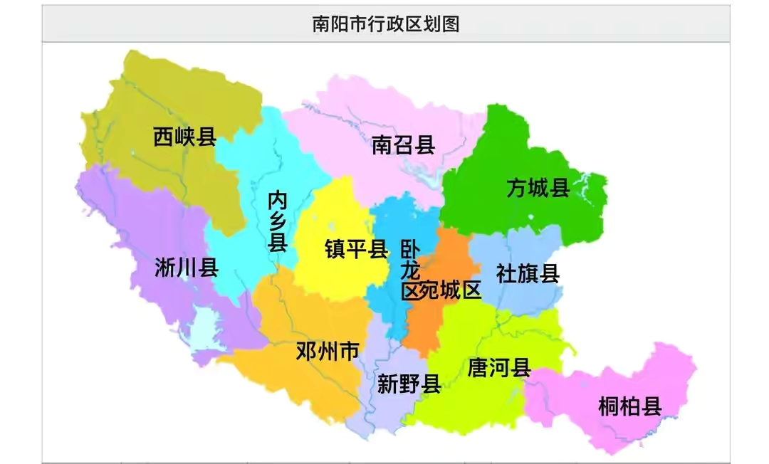 南阳市高新区地图图片