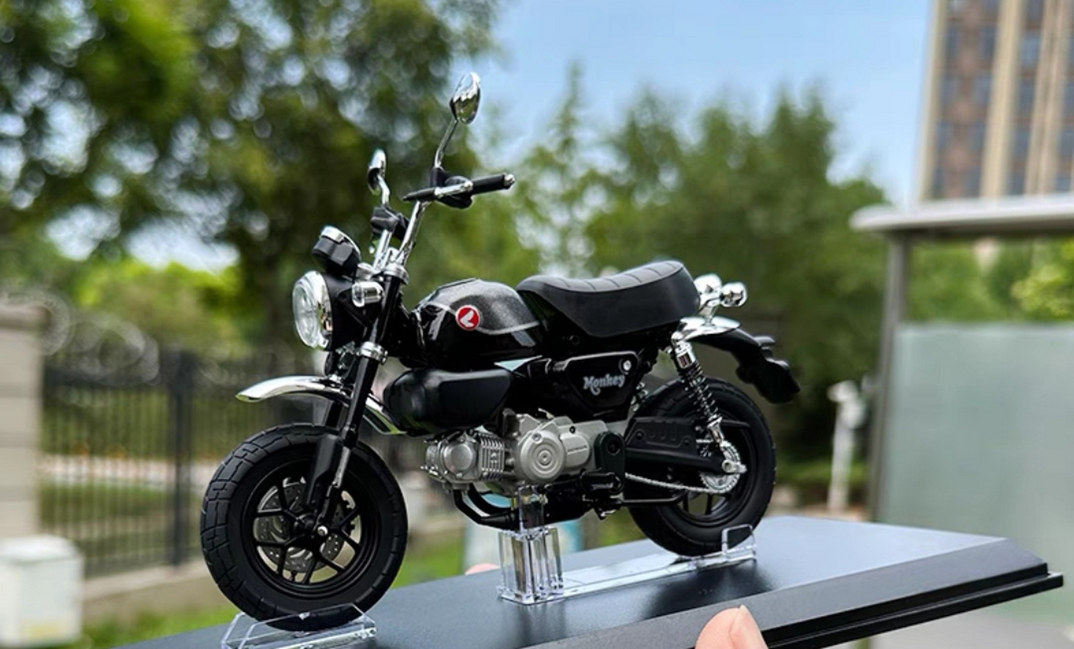 青岛社 1/12 2022款 honda本田 小猴子 monkey125 合金摩托车模型!