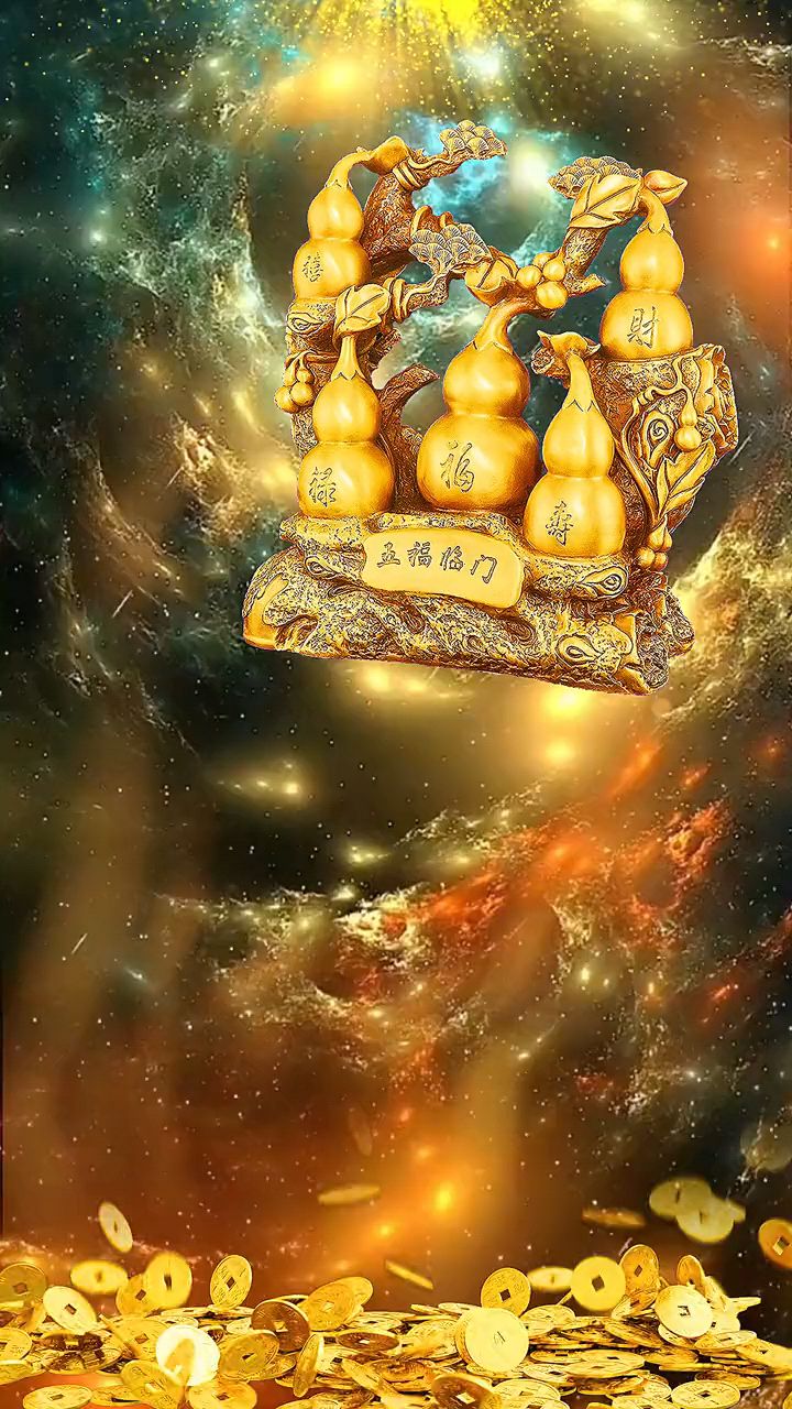 五路财神你的手机是不是也差了这么一个壁纸