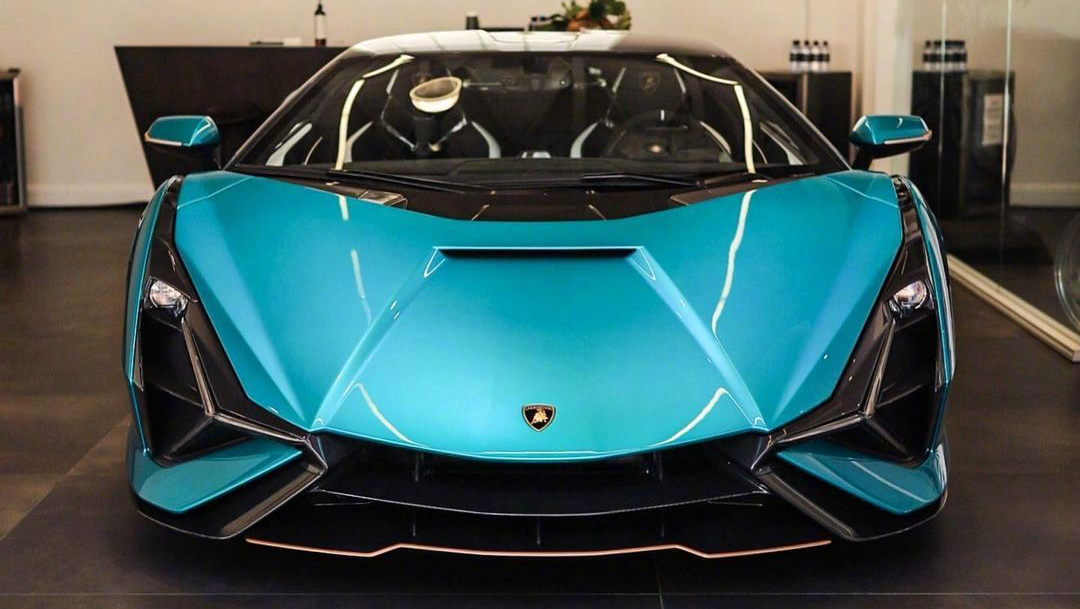 解读兰博基尼sian,约合人民币2558万元,配备6.5升v12发动机