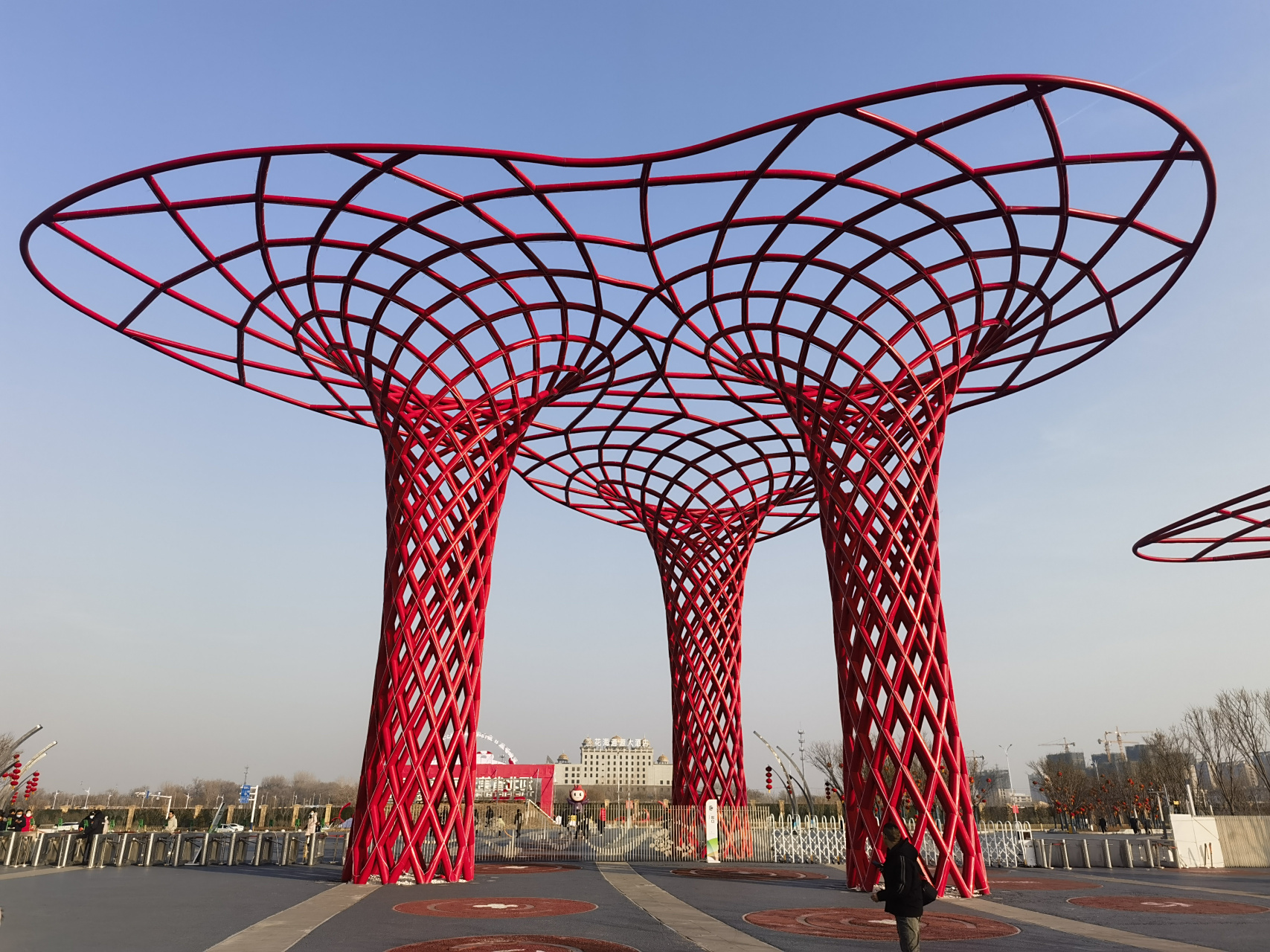 唐山开平花海庆大年#诸事和顺#据说有 大马戏,灯光秀,年味浓