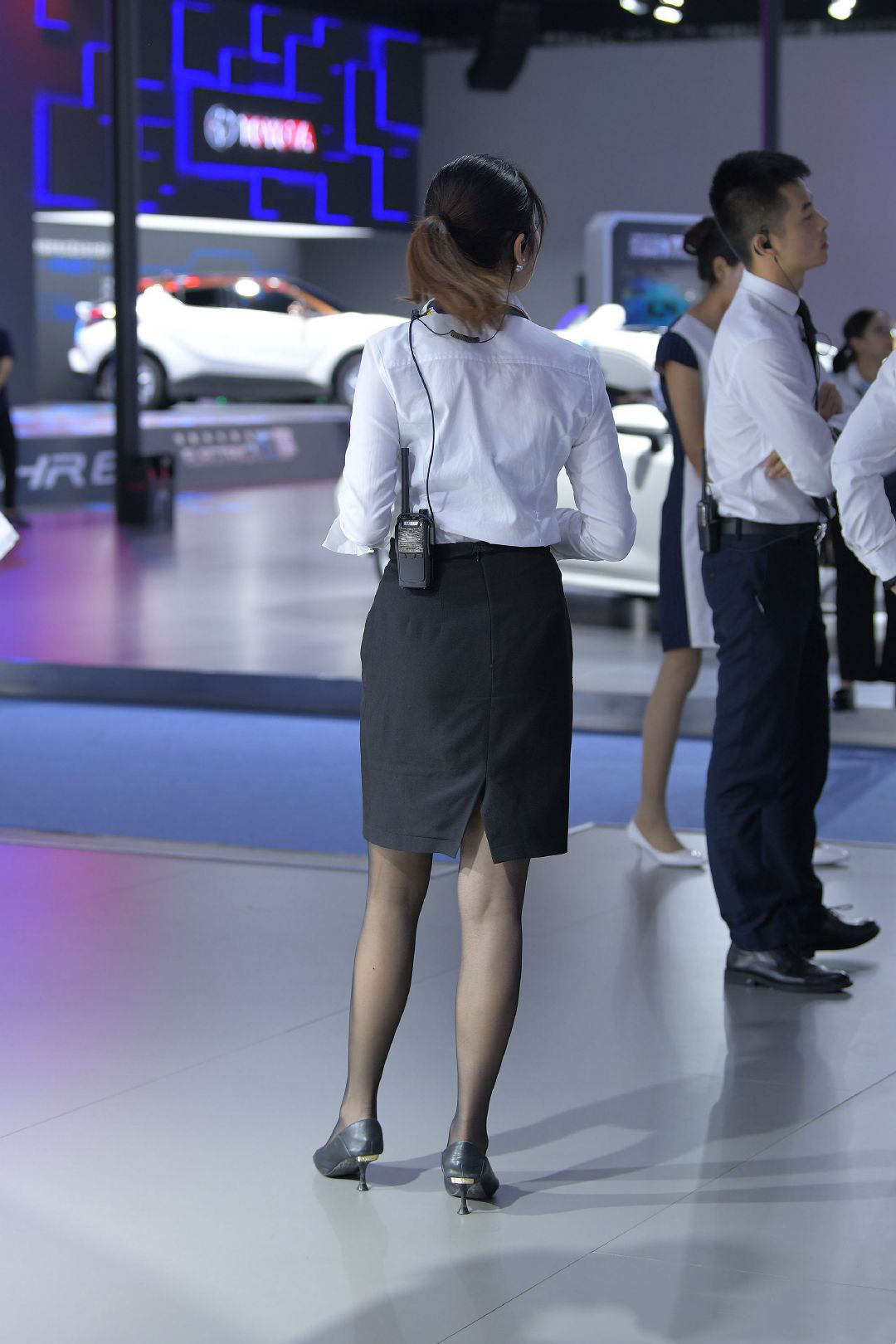 看街拍 |车展销售美女系列no.