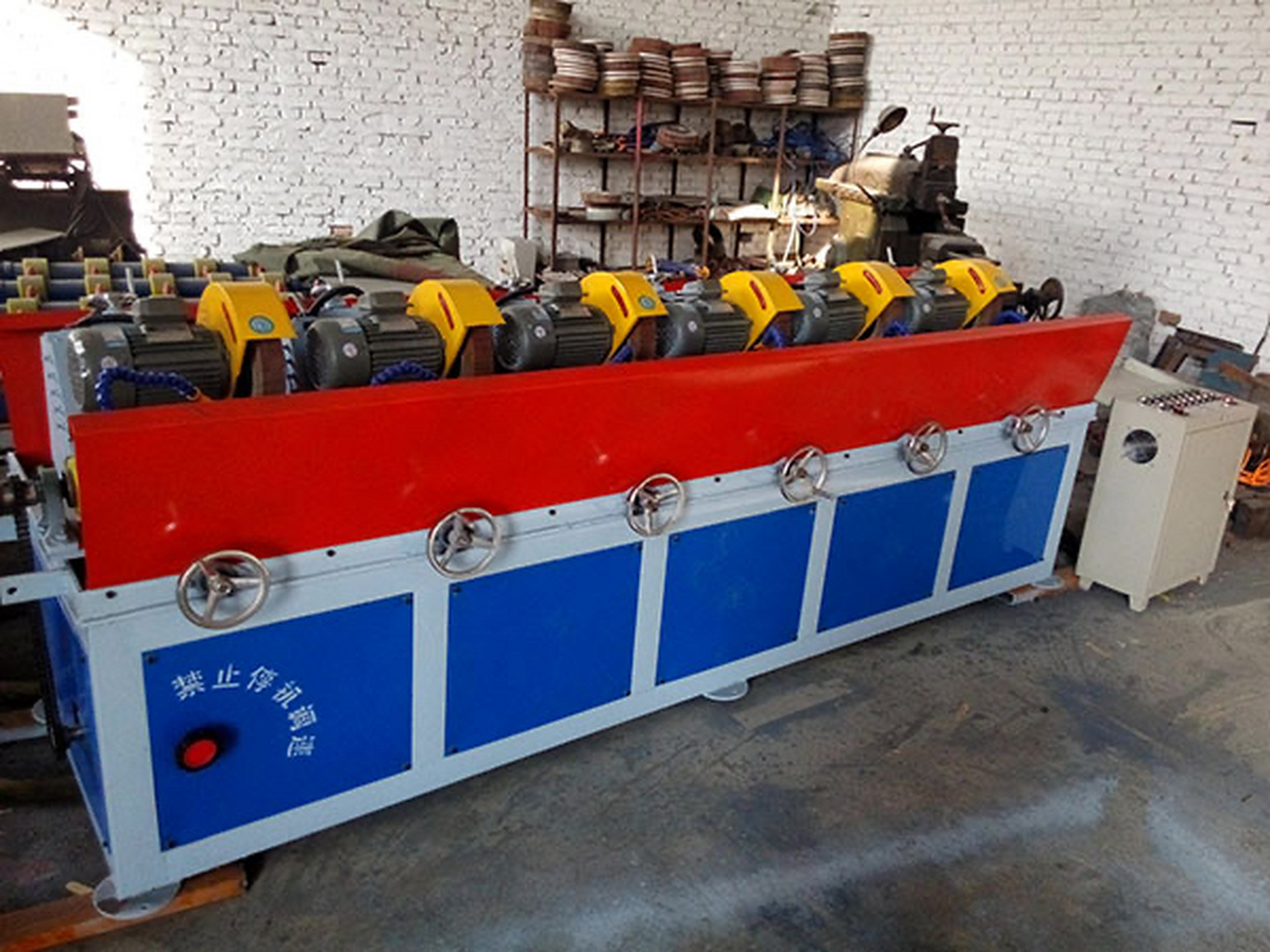 抛光机自动外圆镜面抛光机无心外圆抛光除锈机械#外圆# #外圆抛光机