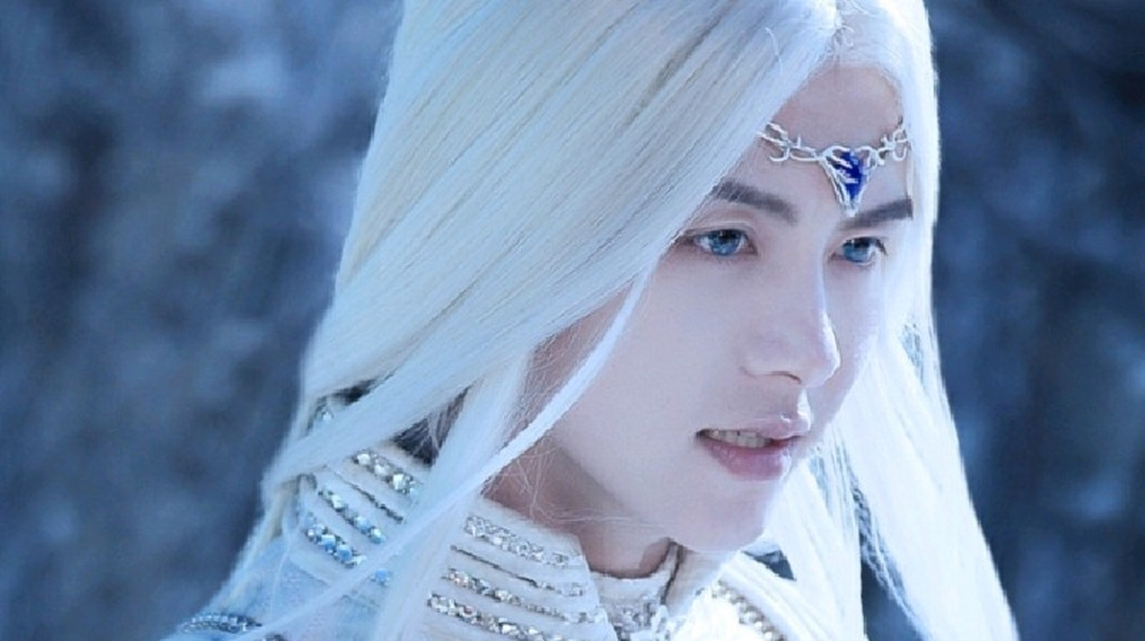 古装白发美男#马天宇# #帅哥# #四月创作打卡挑战赛