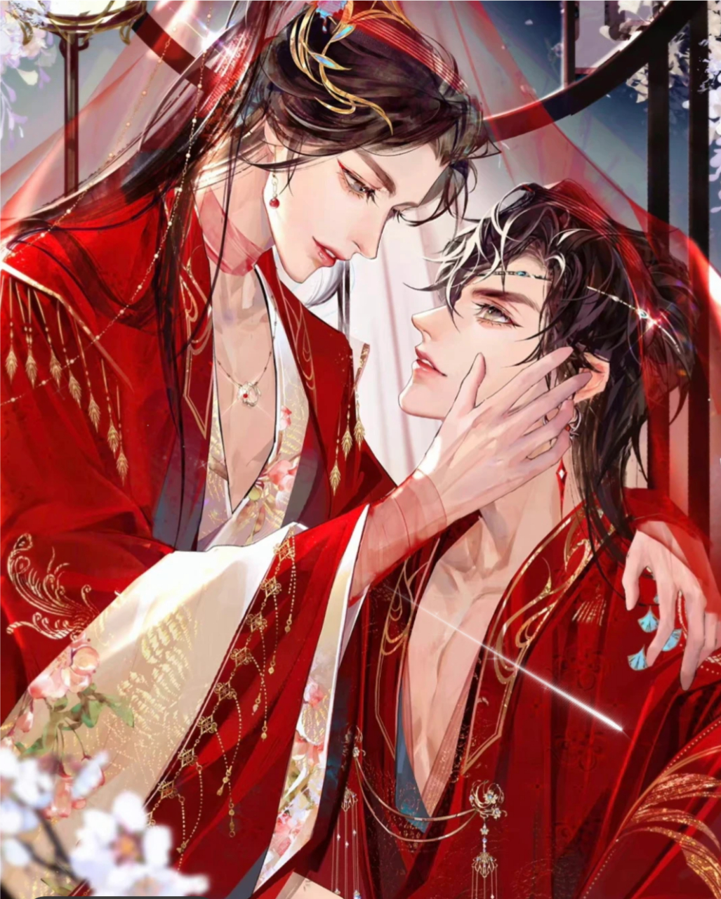 不一样的花花怜怜#天官赐福# #花城谢怜