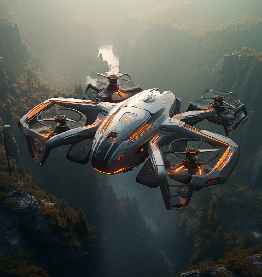 未来无人机概念机