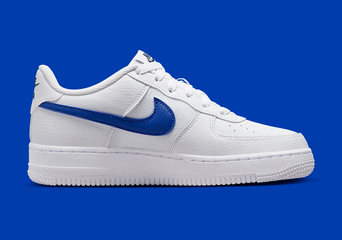 gs nike air force 1 low皇家海军蓝双色配色