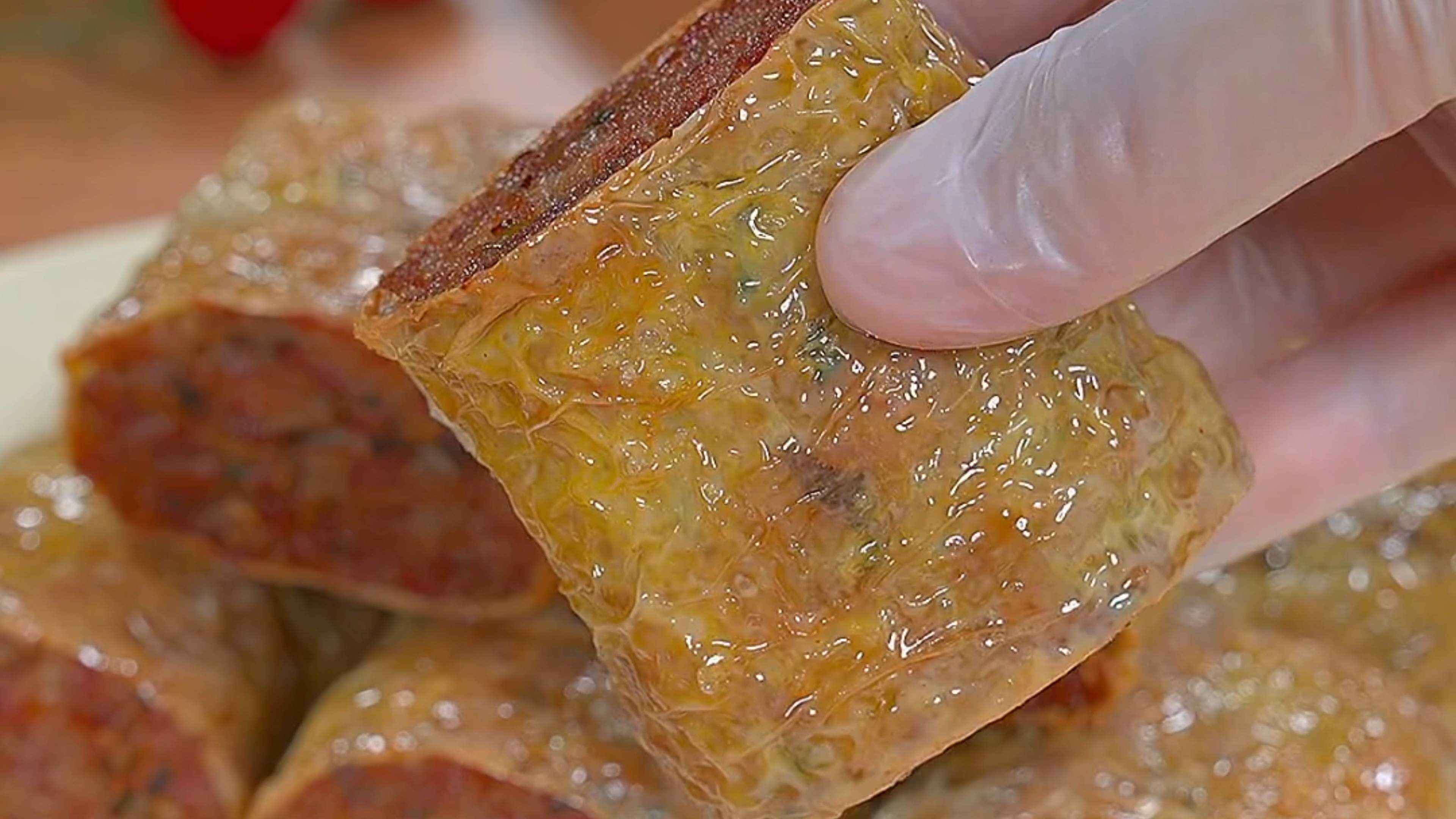 香芋腐皮肉卷,没吃过的赶快做,真的太好吃了