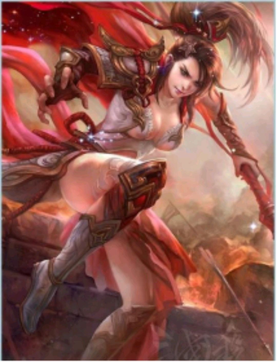 民间传说中关羽的第三子关索之妻——鲍三娘