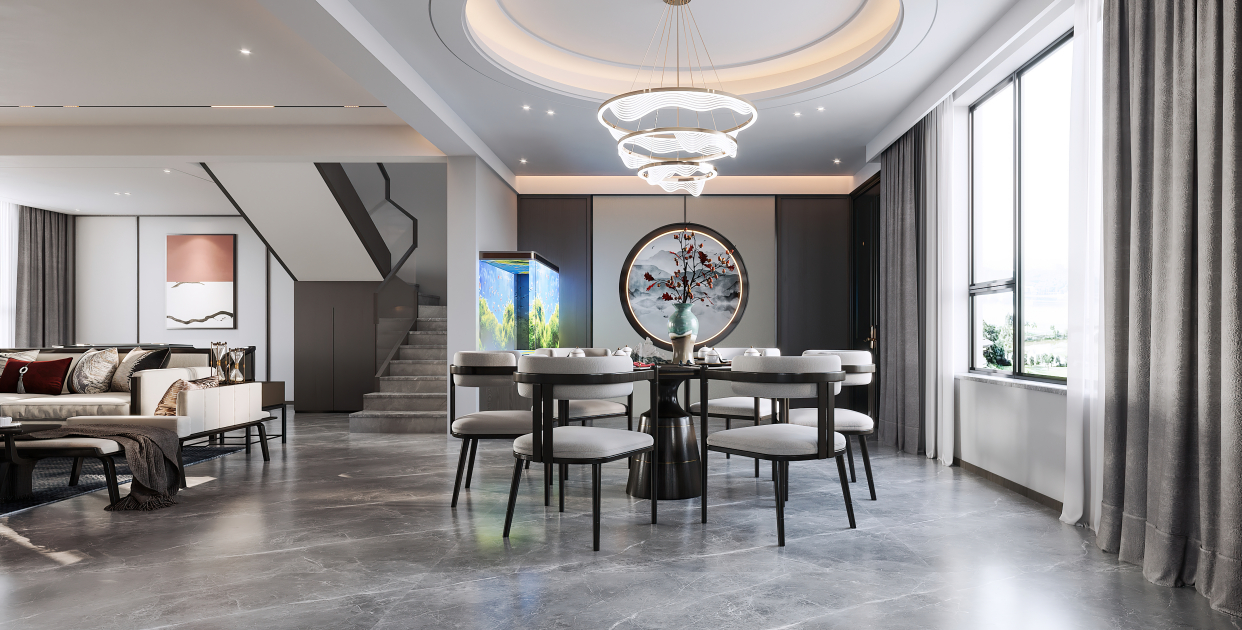 贵州金元国际新城复式楼装修效果图