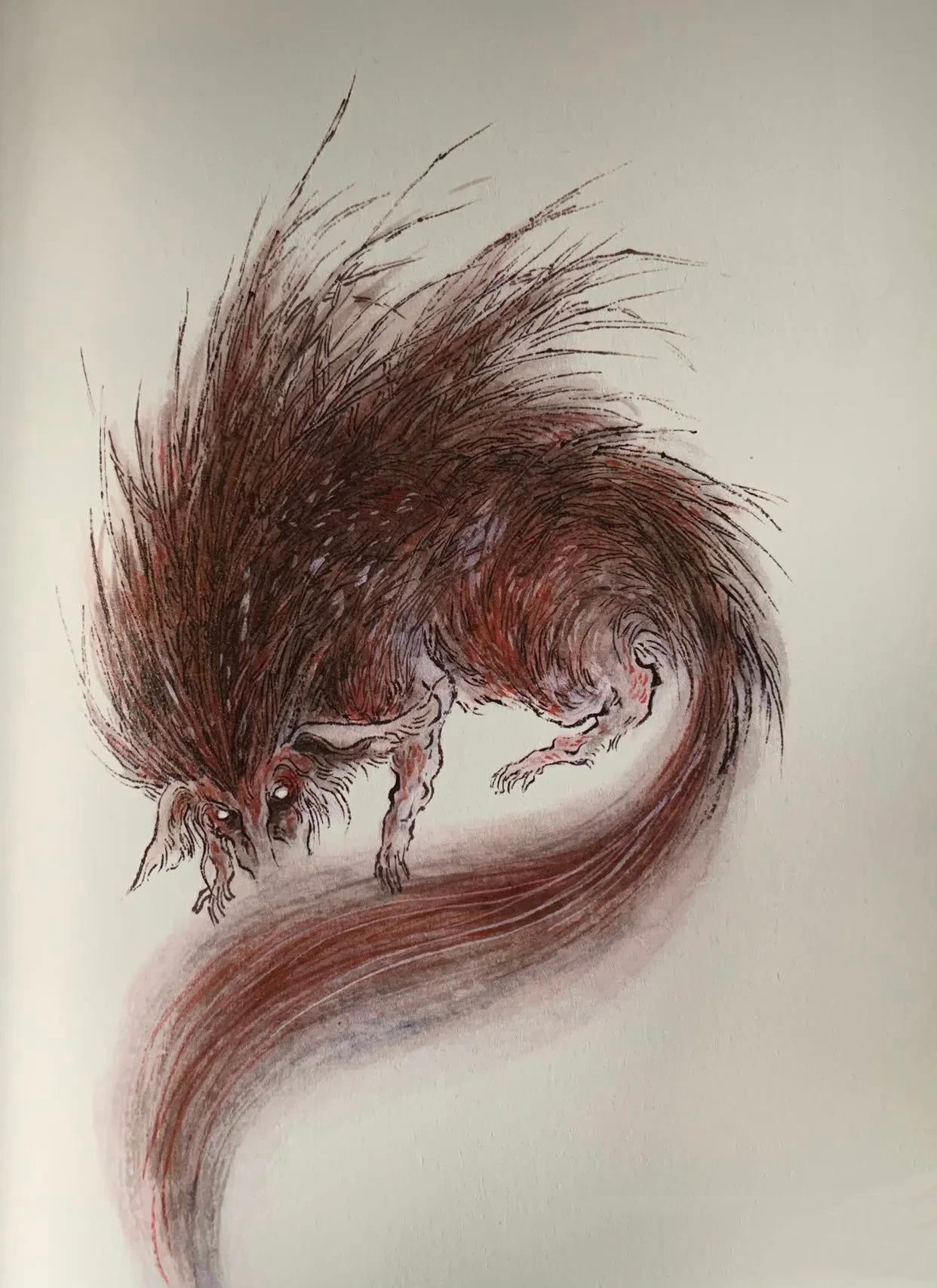 国学《山海经》北二经——居暨,一只披着刺猬外衣的老鼠