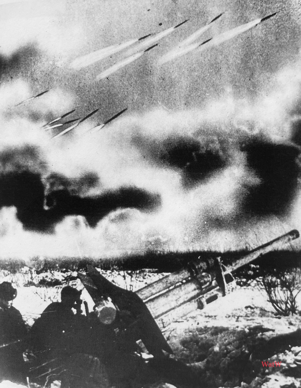 1942年11月,致命的喀秋莎火箭飞向敌人的阵地#军事