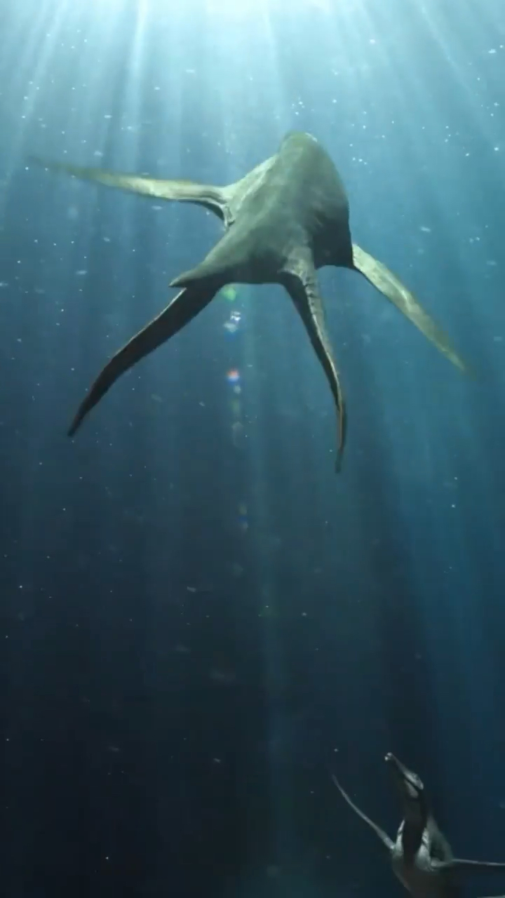 艺术家制作的海底恐龙世界和你想象中的一样么