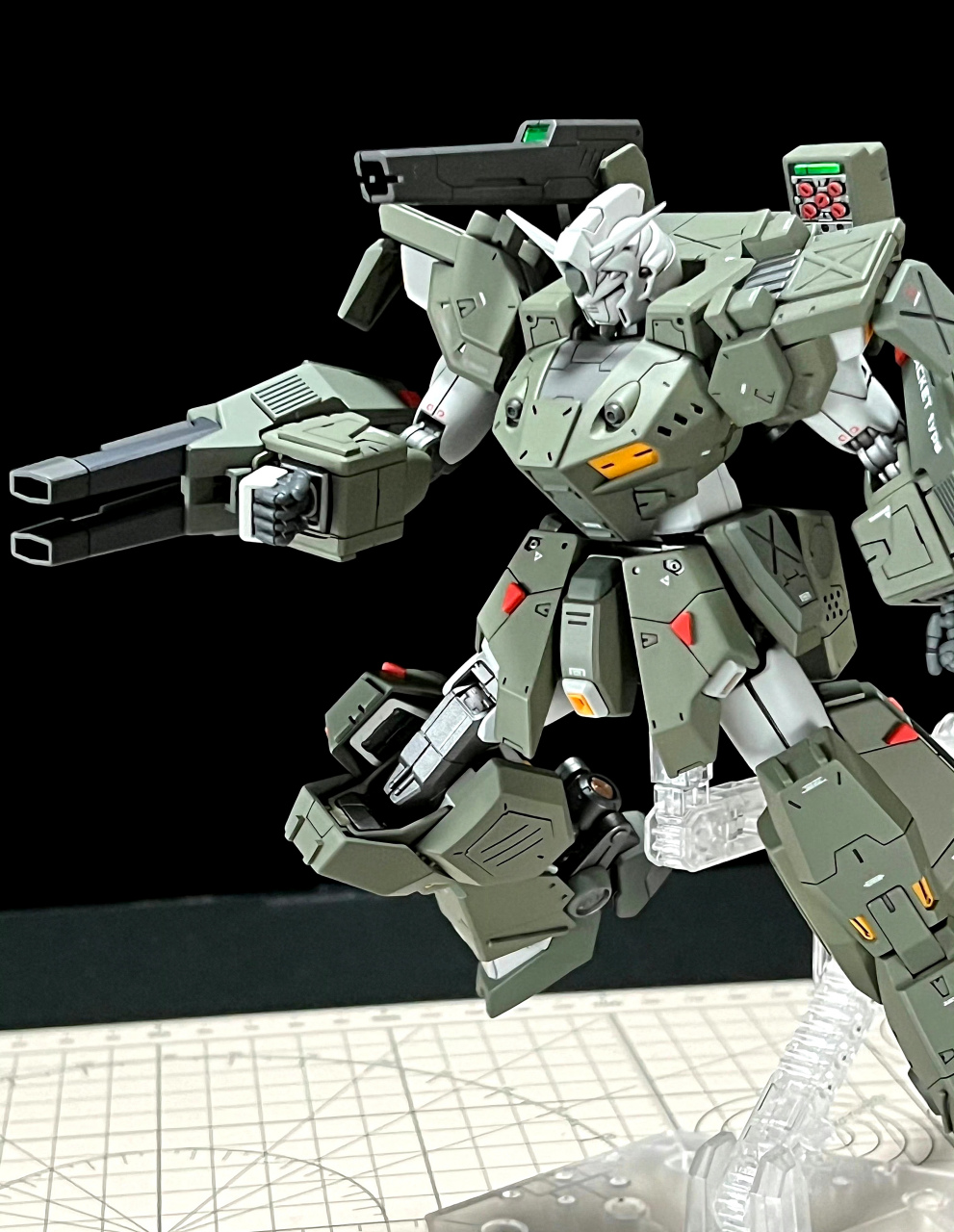 模型欣赏:机动战士高达 mg 高达f90 j形态,高达f90的全装甲状态,by