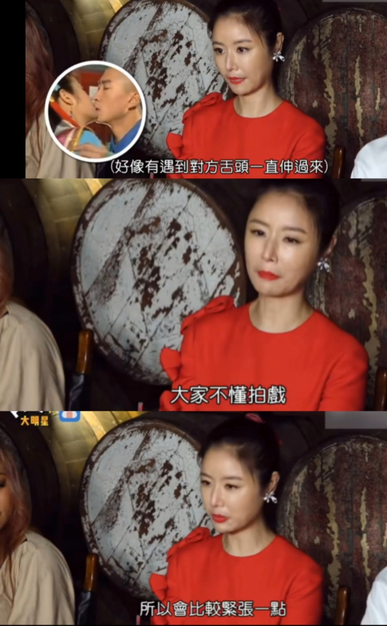 18日,林心如出席活动,回应周杰吻戏伸舌事件 记者问起当年《还珠格格