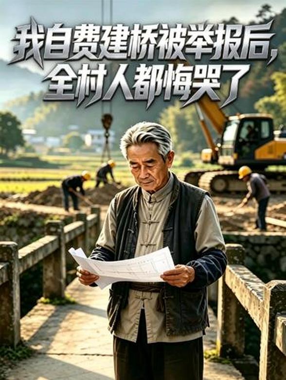 我自费建桥被举报后，全村人都悔哭了