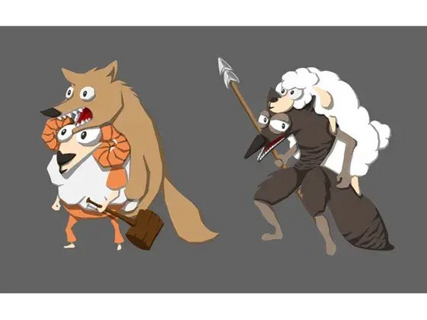 你能看出来谁的披着狼皮的人, 去无法分辨出谁是披着人皮的狼.