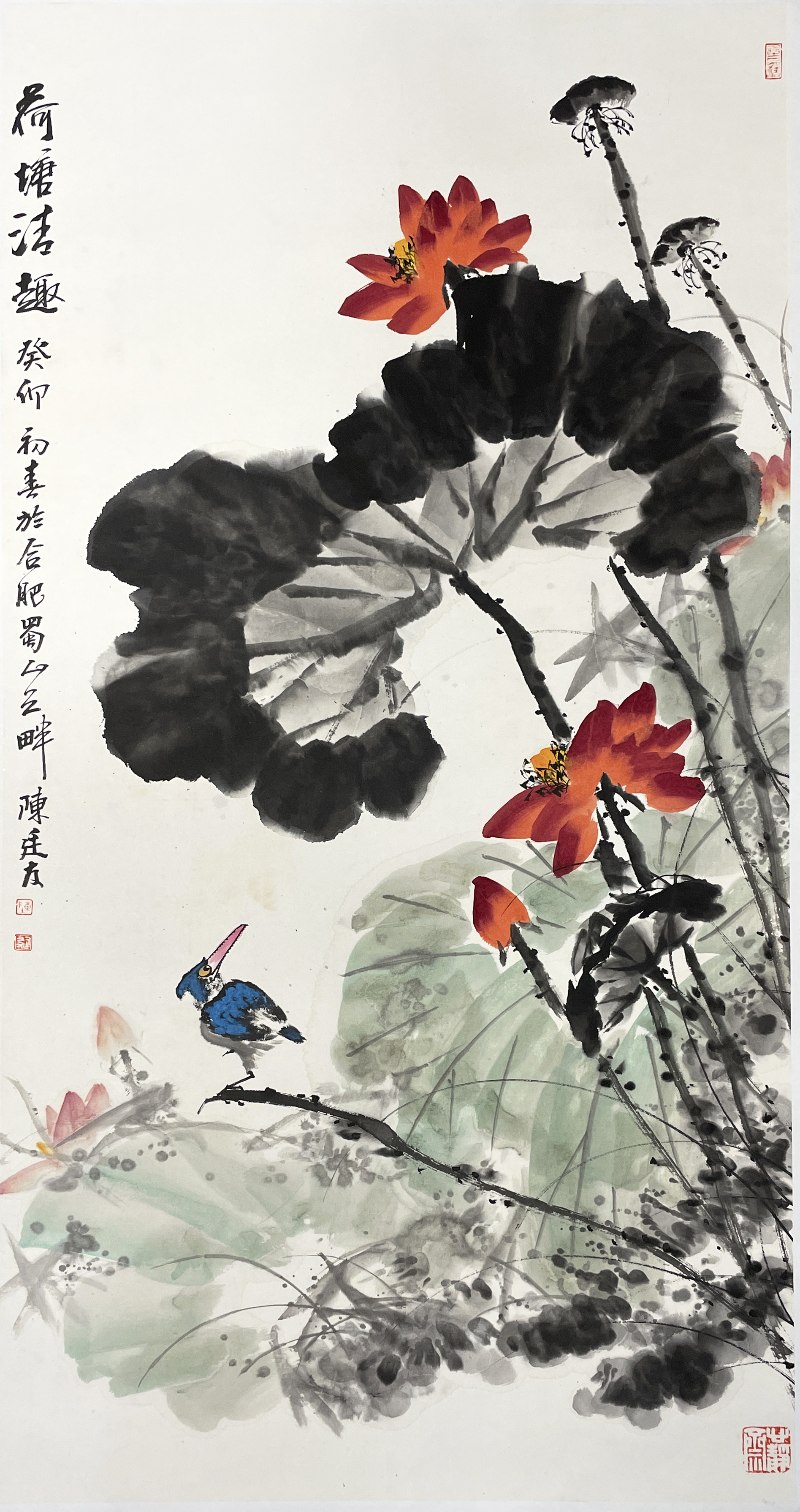 大红袍画家陈廷友花鸟画作品收藏价值浅析