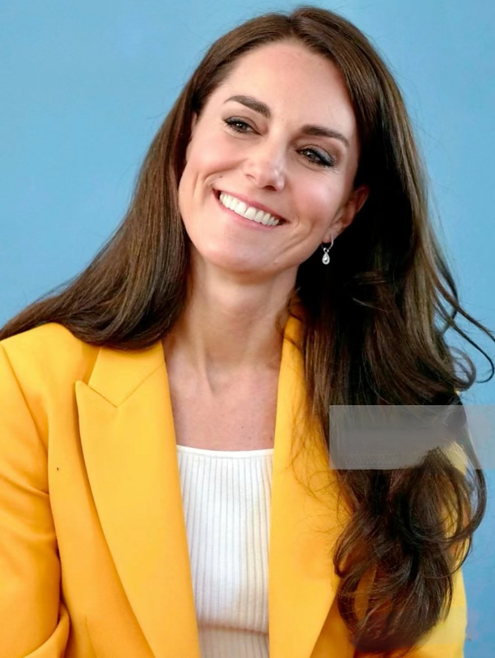 凯特王妃参观巴斯凯莉·霍尔姆斯夫人的信托基金会 走心的凯特王妃用