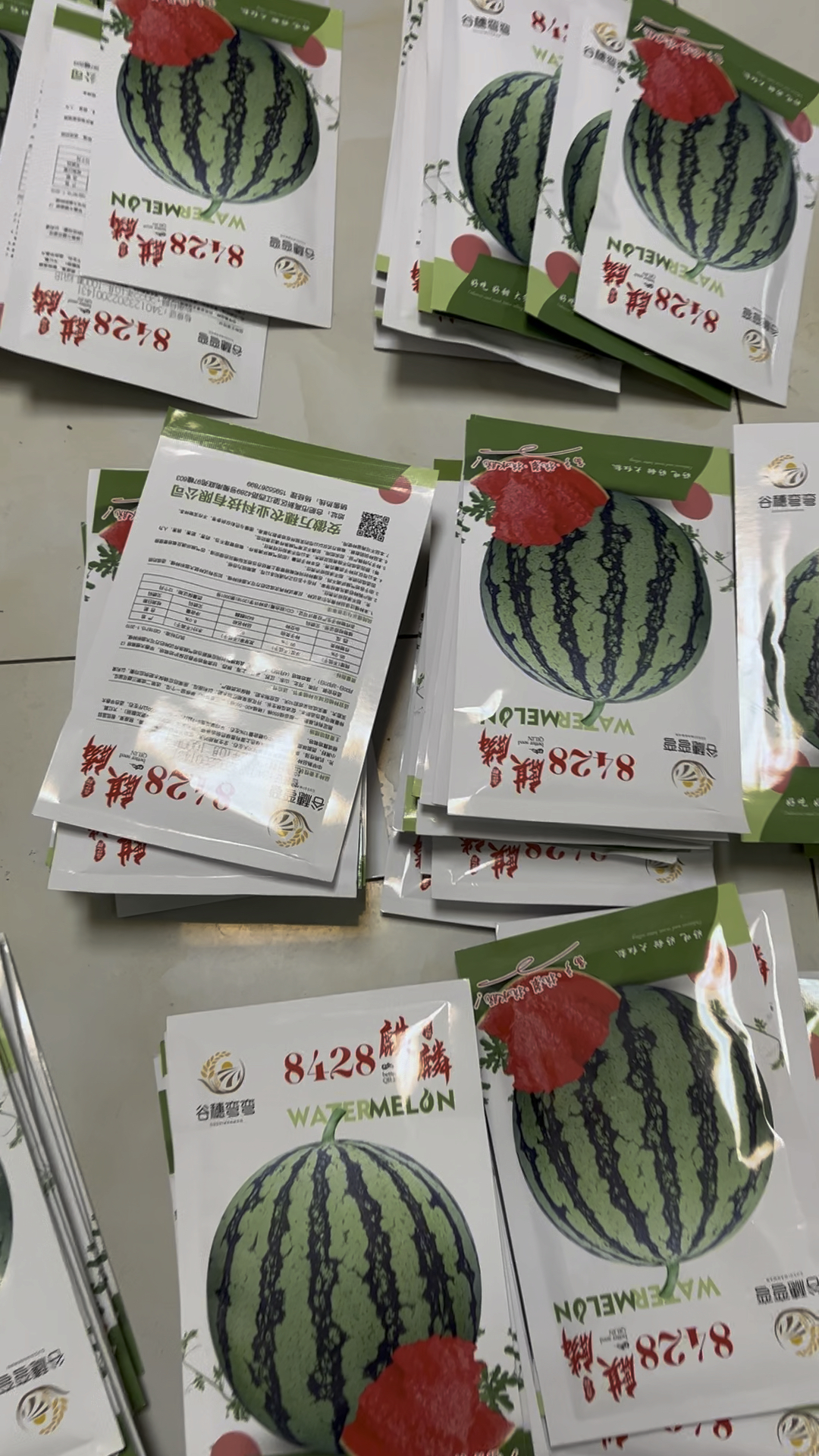 麒麟8428西瓜品种,高产,抗裂,抗水晶瓜,大红瓤,甜度高-度小视