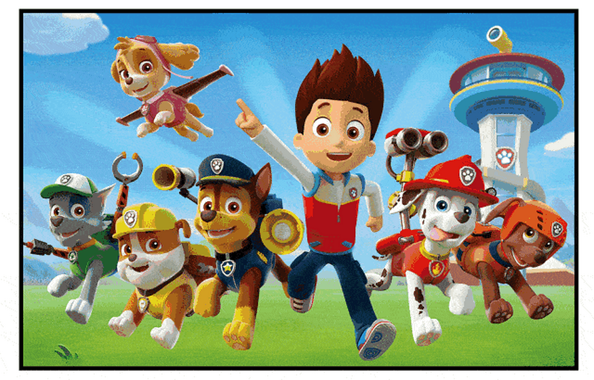 汪汪队(paw),别名狗狗巡逻救援队,海洋巡逻救援队,是里面的一支由狗狗