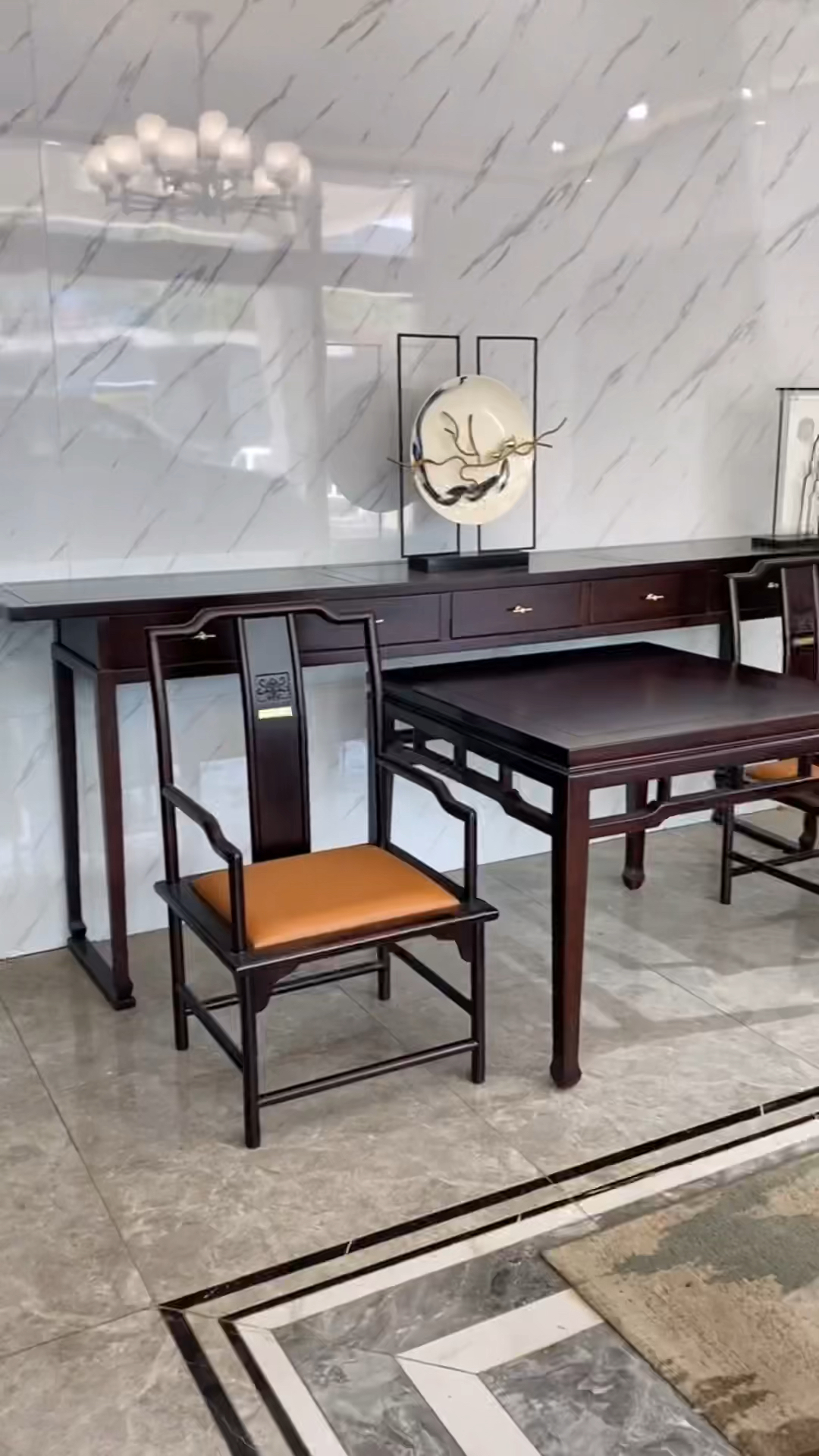 新中式中堂世间美好与你环环相扣