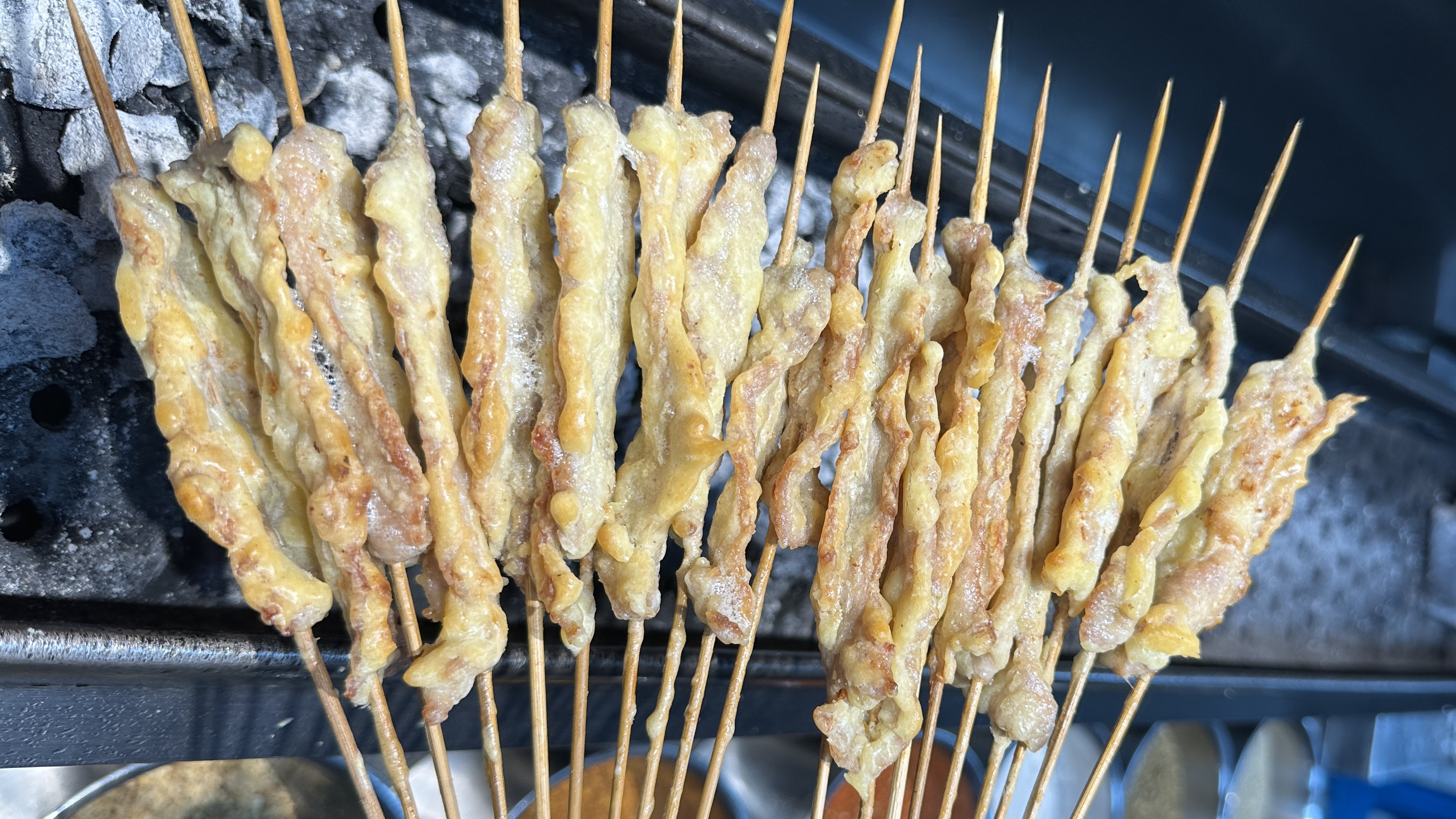 烧烤店爆款菜品酥皮小里脊