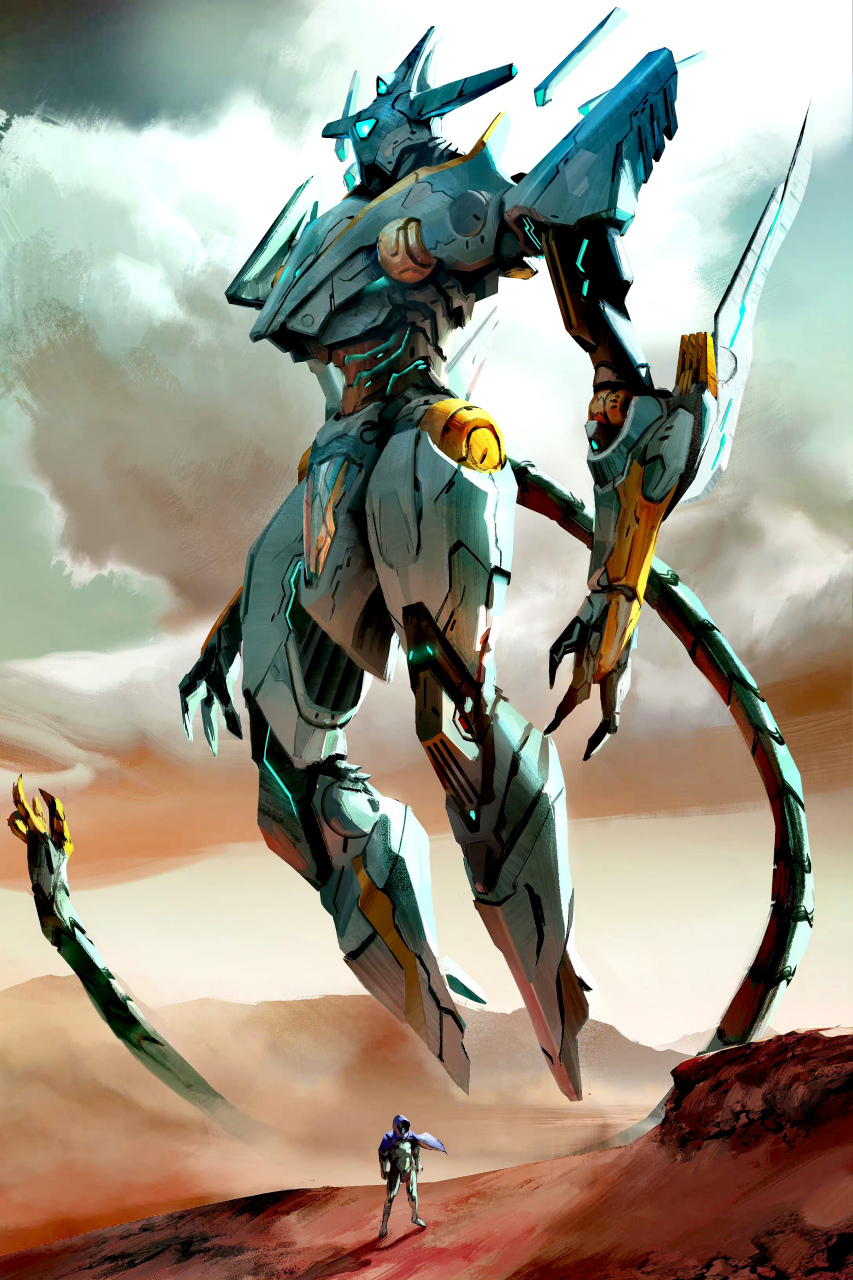 加拿大概念艺术家roberto robert作品欣赏,壮美的异星世界.