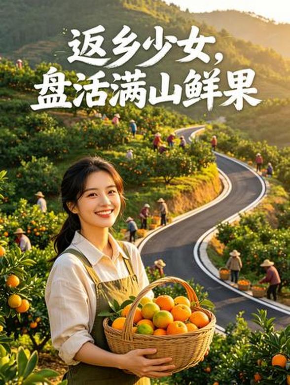 返乡少女，盘活满山鲜果封面图