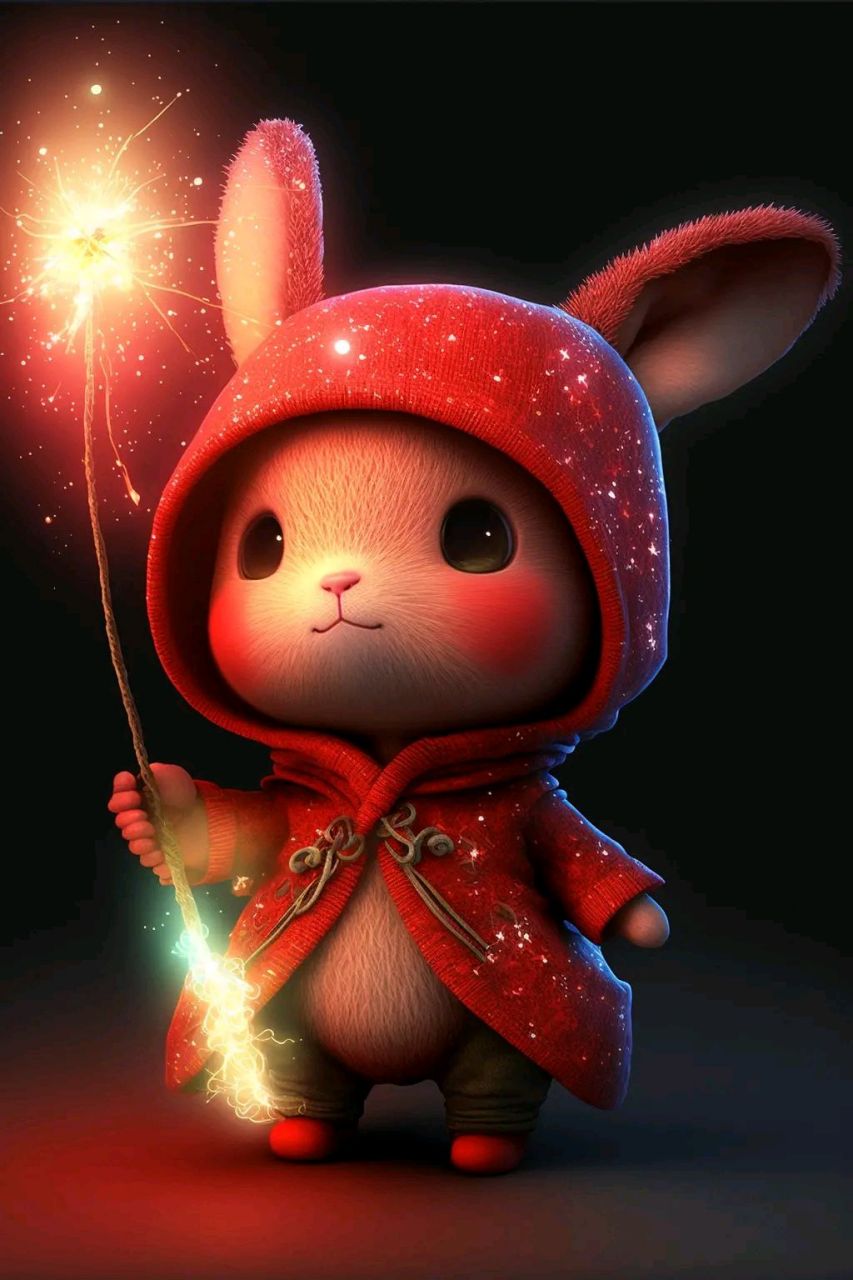 小红兔祝您红红火火