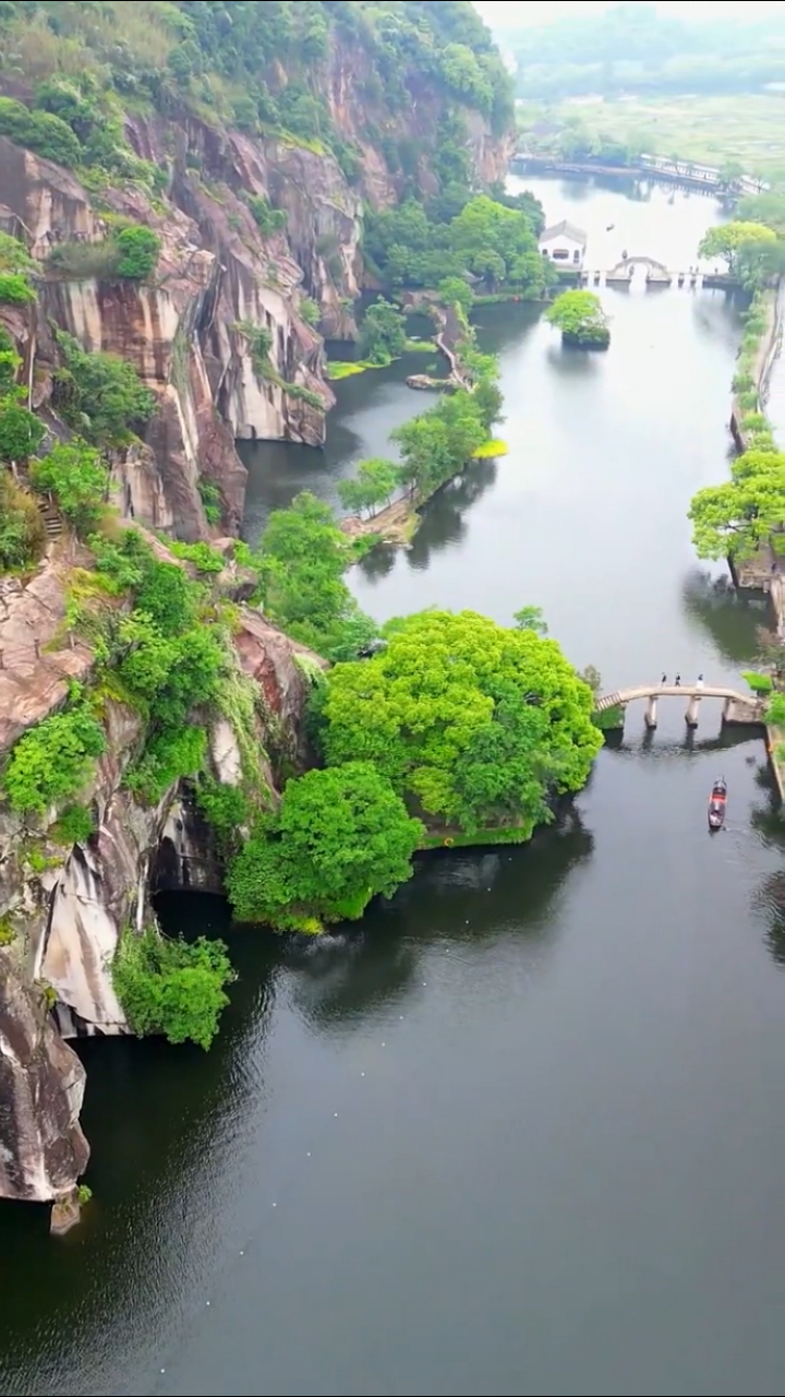 86版西游记取景地,大自然鬼斧神工的绍兴东湖风景区#旅行