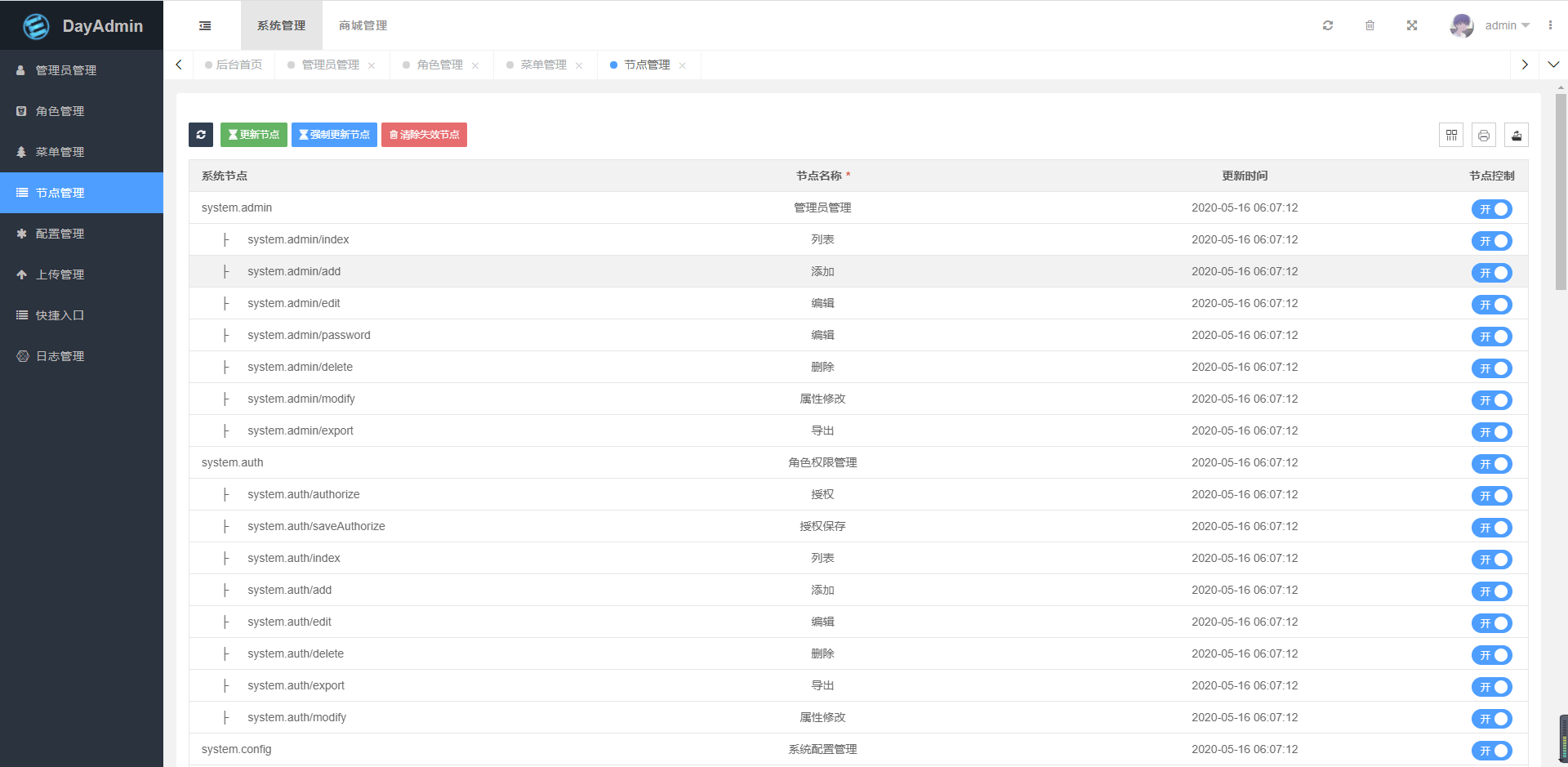 一款基于ThinkPHP6.0和Layui框架的快速开发的后台管理系统插图4