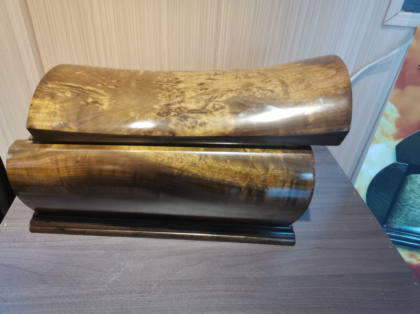 金丝楠木棺材,见者升官发财