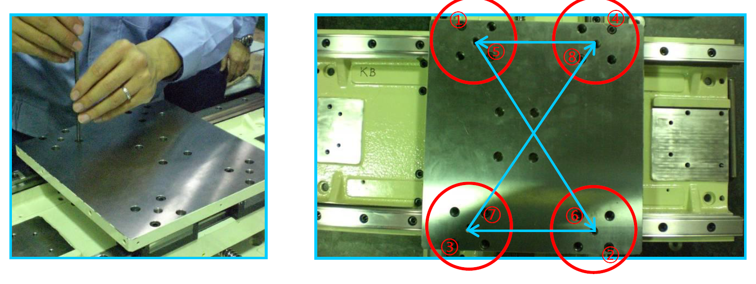 thk 滚珠丝杠的安装说明