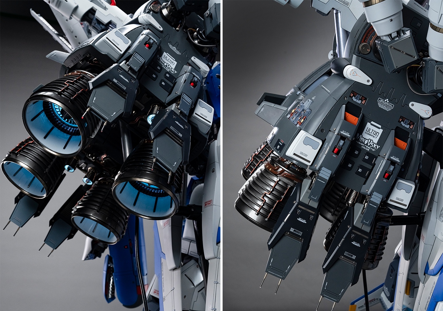 模型欣赏:1/35 高达前哨战 exs高达