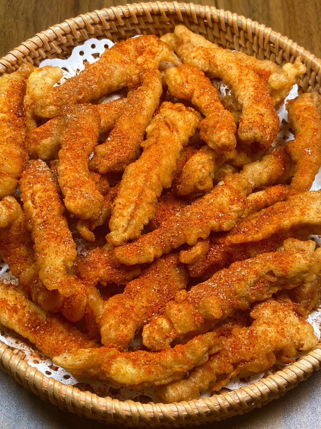 每次去外面吃饭我都必点小酥肉～ 没想到做法这么简单 外酥里嫩的
