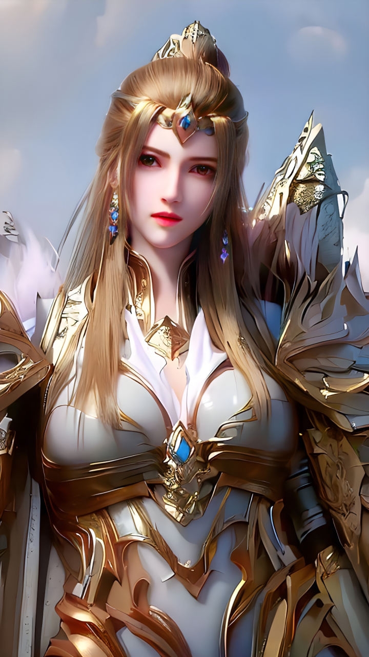 ai#雄兵连# 天使彦#国漫女神