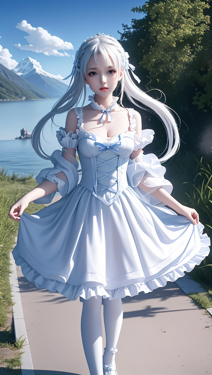洛丽塔##二次元美图# #ai美女图片