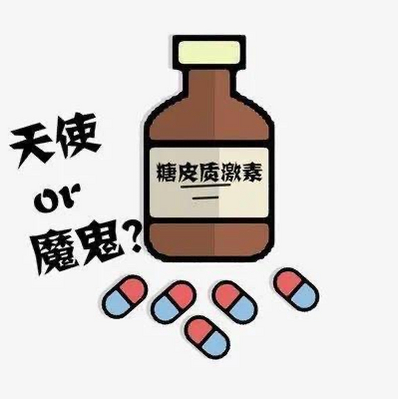 雄激素卡通图片