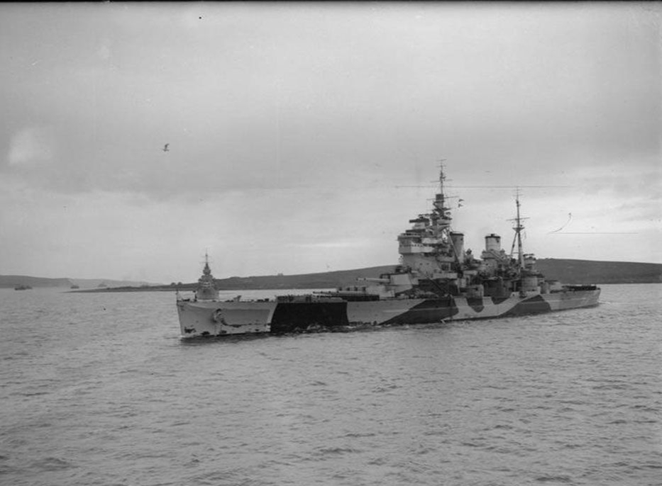 英国皇家海军安森号战列舰(hms anson)