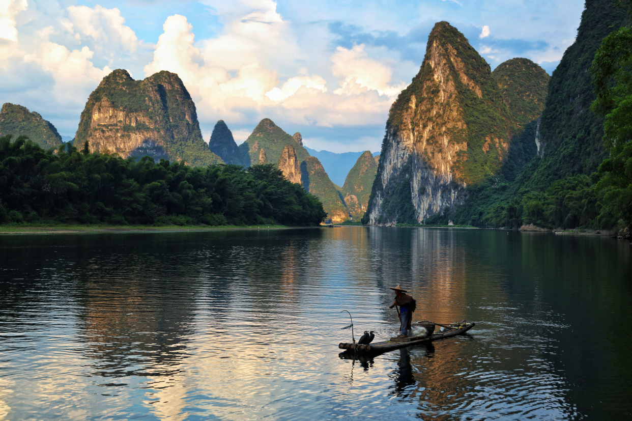 中国最迷人的小镇—桂林阳朔兴坪镇