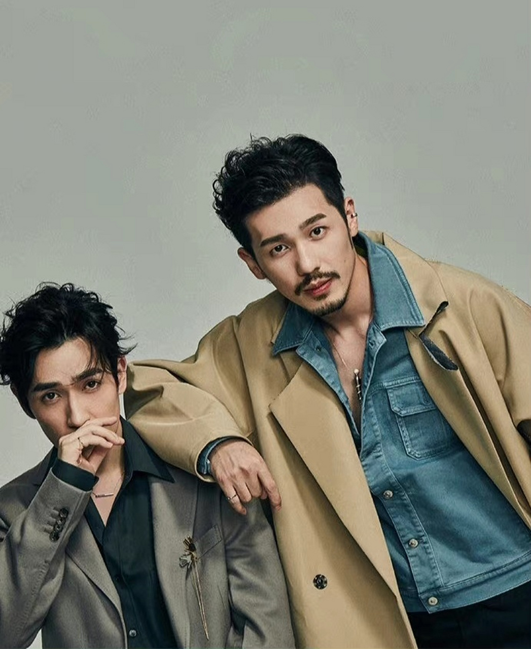 时尚芭莎拍摄的镇魂情侣特辑,那年那月,谁还不是镇魂女孩咋的!