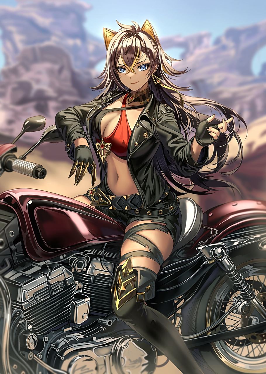 机车女孩 画师:43082189