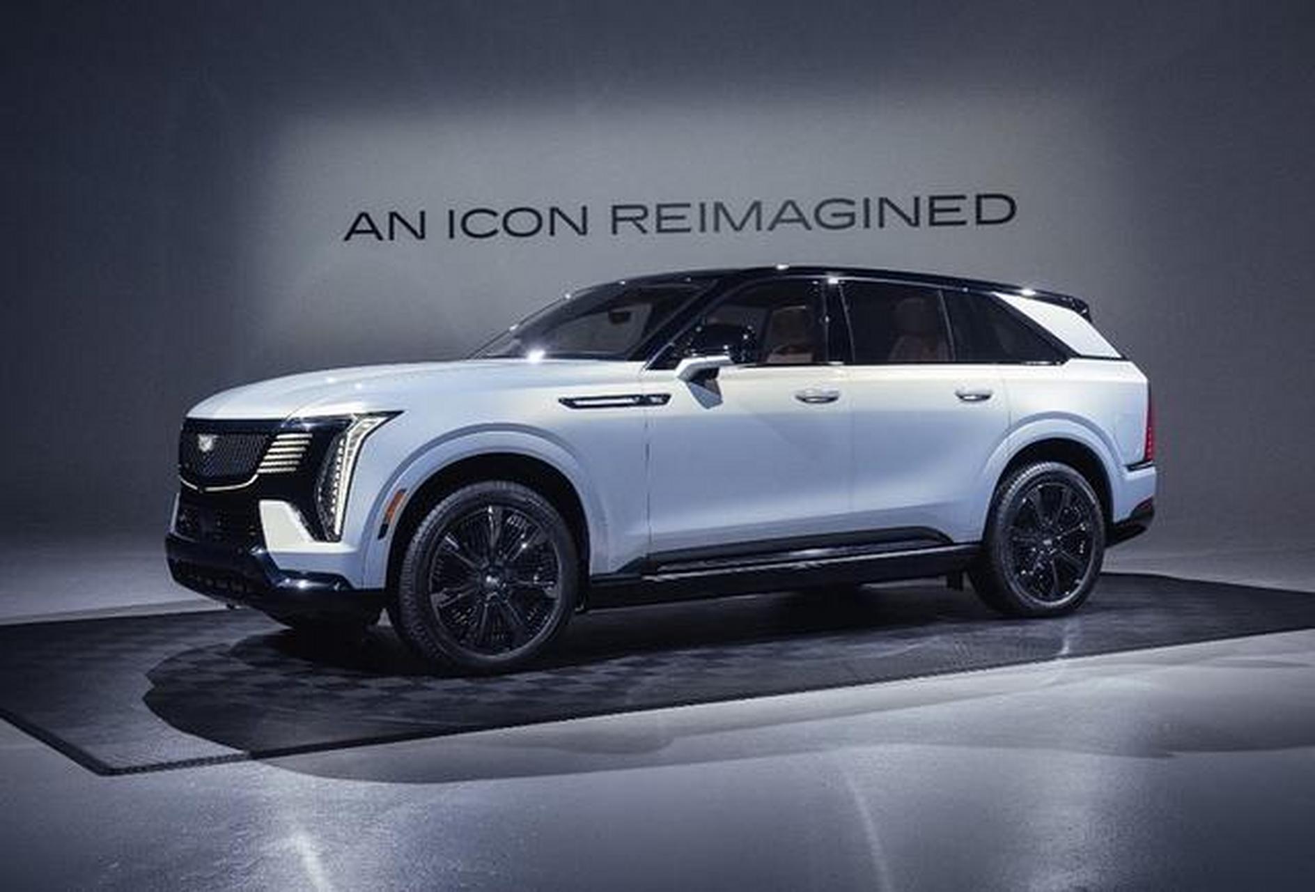 全新凯迪拉克escalade iq发布 车身庞大 旗舰定位