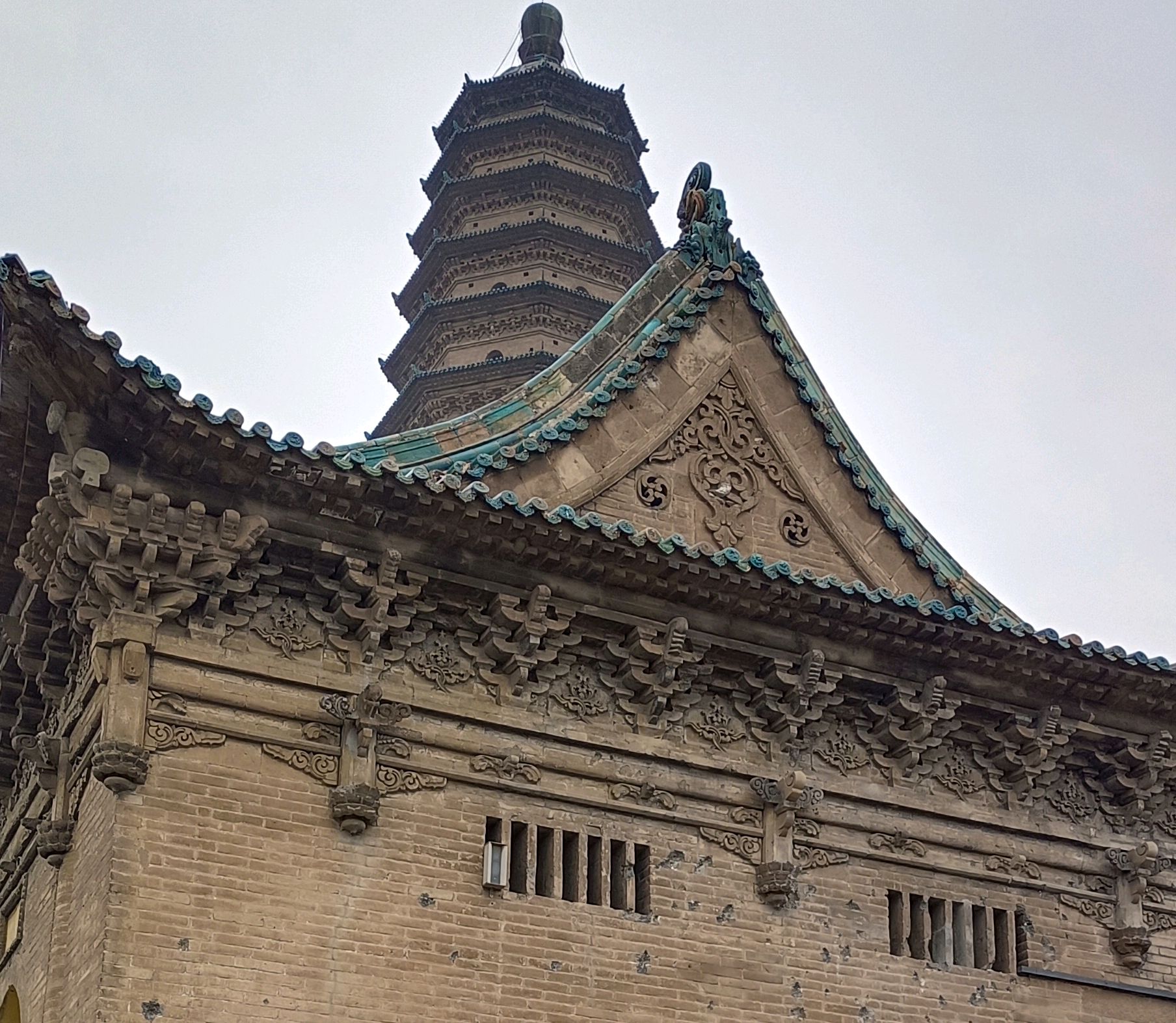 太原古建筑永祚双塔图集