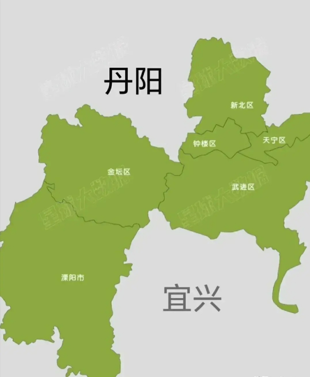 常州如果无法拿回宜兴,退而求其次让丹阳并于常州也是不错的选择.