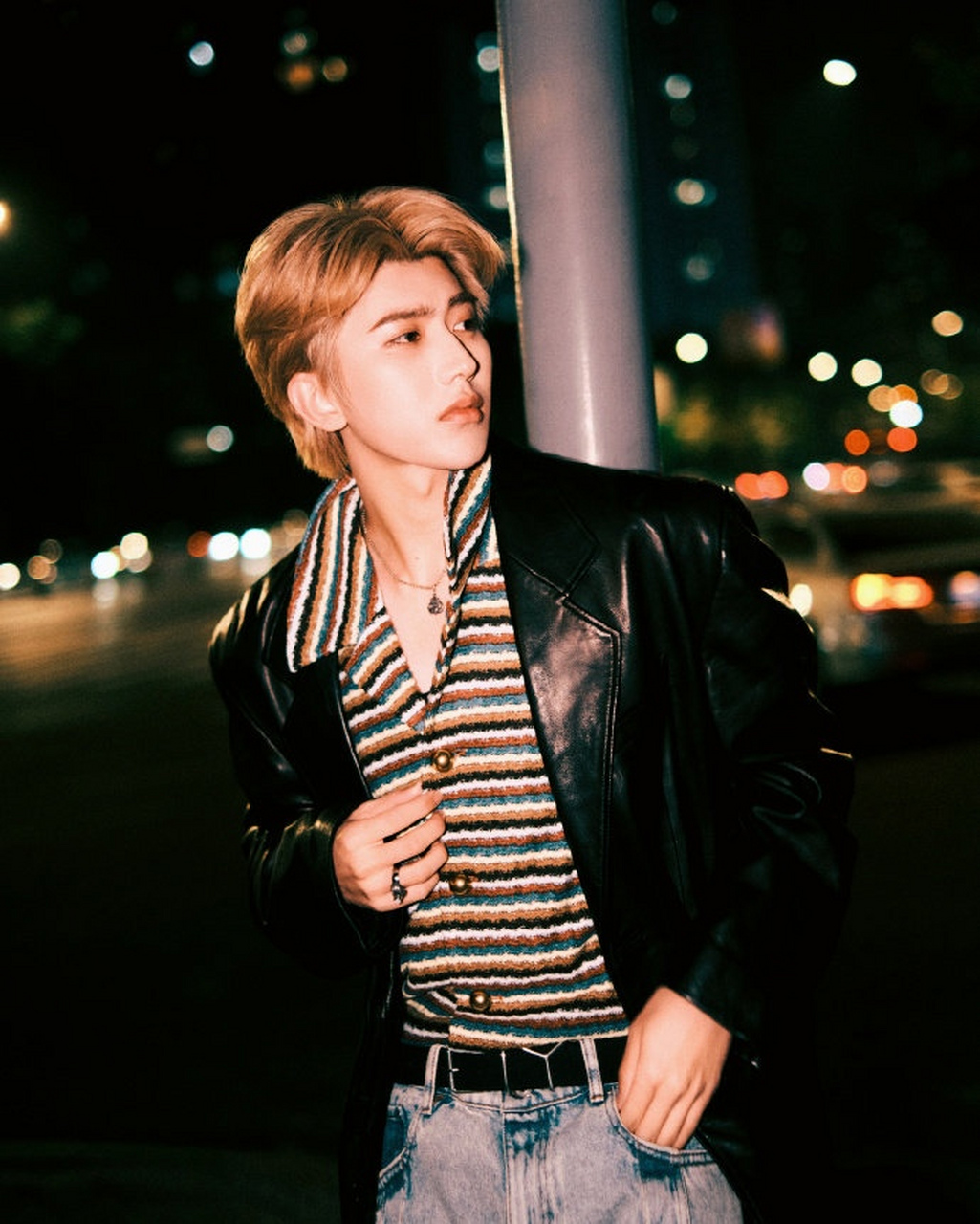 蔡徐坤新发色隧道大片,撕漫男主感十足#蔡徐坤