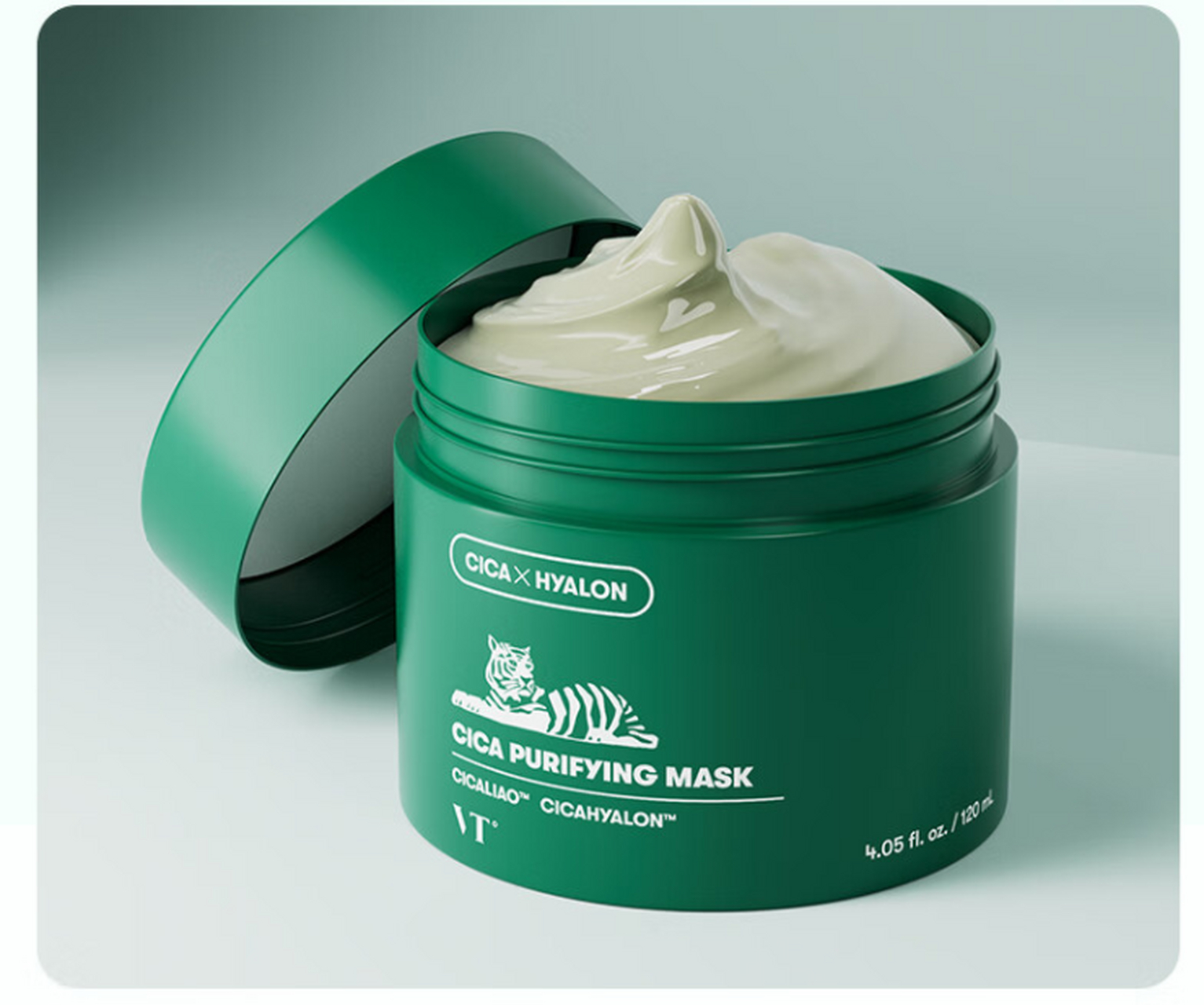 vt cica老虎绿泥清洁面膜,是一款非常受欢迎的清洁面膜,它能够深入