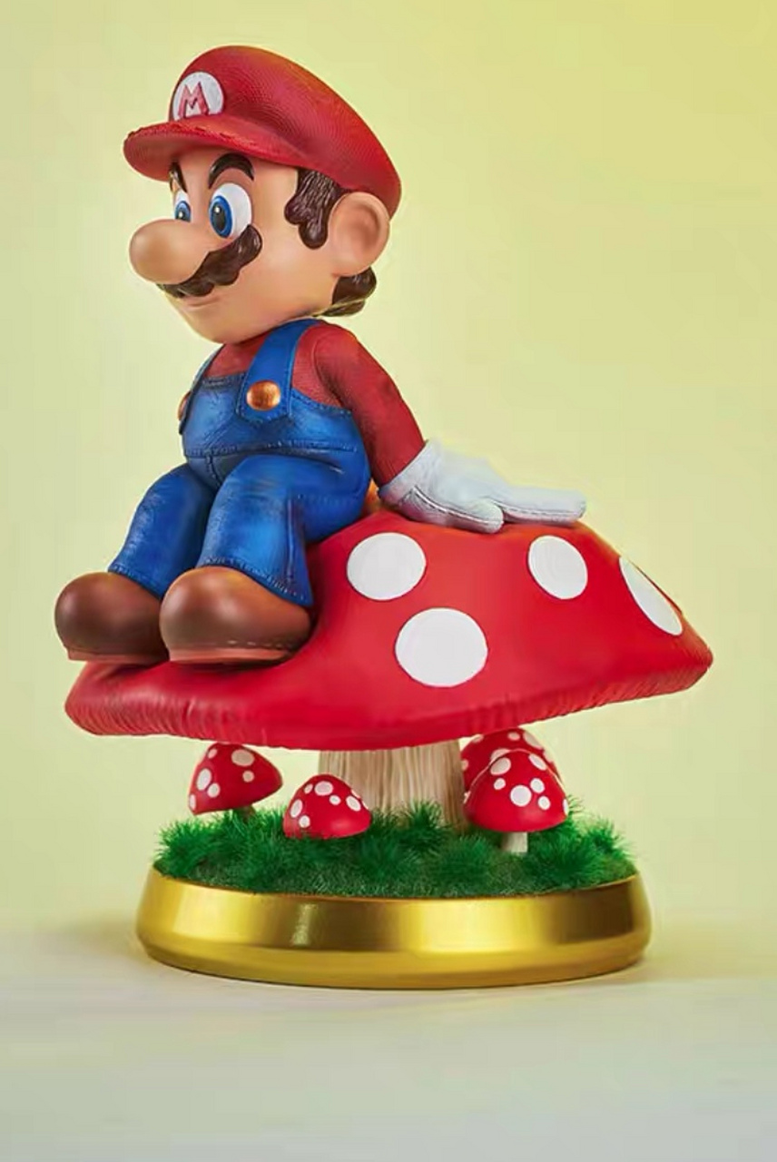 马里奥 超级水管工 手办雕像潮玩公仔摆件玩具礼物!
