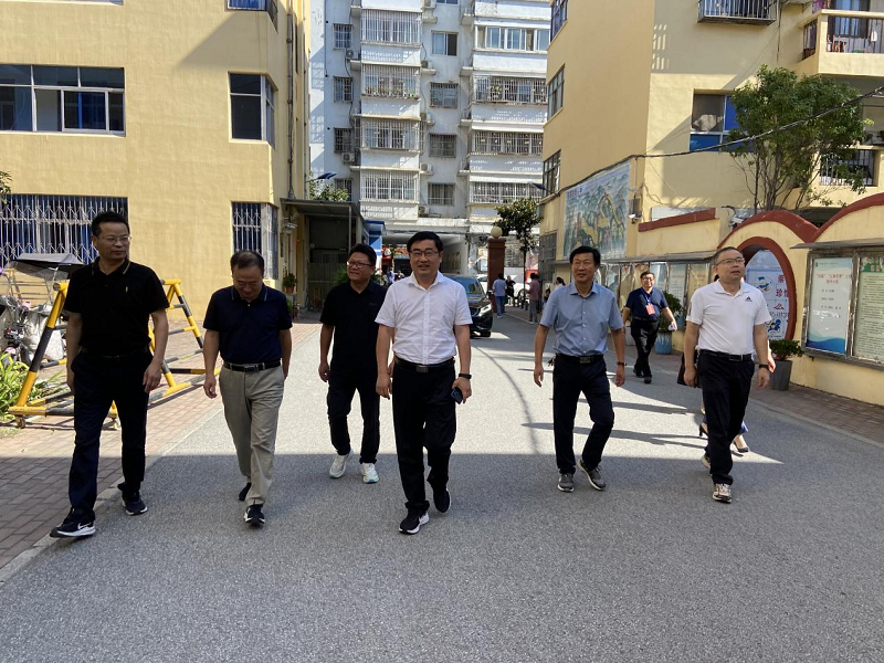 桐柏县委常委,宣传部部长,县政府副县长张东升调研指导开学工作